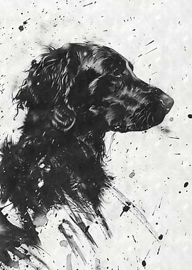 Flatcoated Retriever Ink
