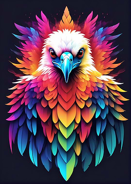 Geometric Color Vulture