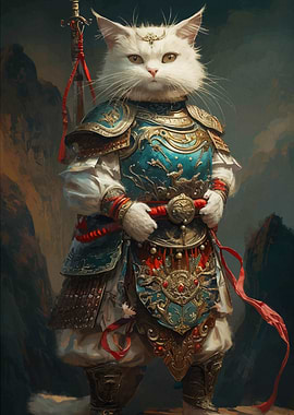 Samurai Cat
