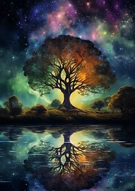 Space Fantasy Landscape