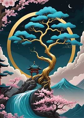 Cherry Blossom Bonsai Tree