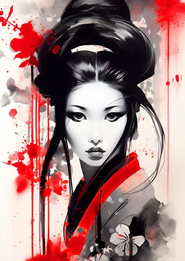 Geisha Japan Asia Love Zen