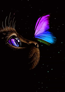 Cat and Buterflly