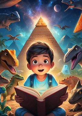 Book dinosaurs animal