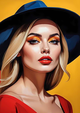 Woman Portrait Pop Art 11