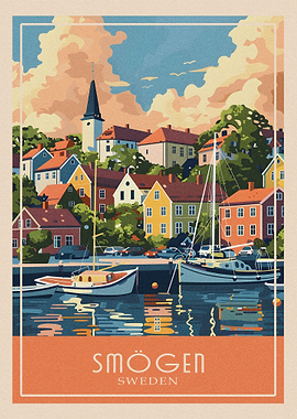 Smogen Travel Poster
