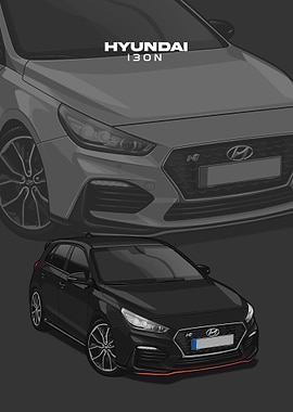 hyundai i30n black