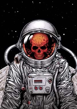 Skull Astronaut