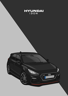 hyundai i30n black