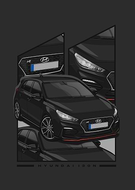 hyundai i30n black