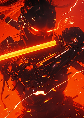 Fire Theme Ninja samurai 2