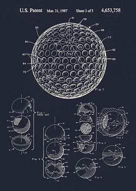 1987 Golf ball