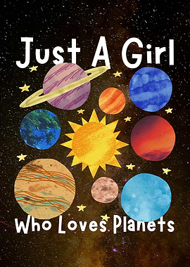 Girl Who Loves Planets