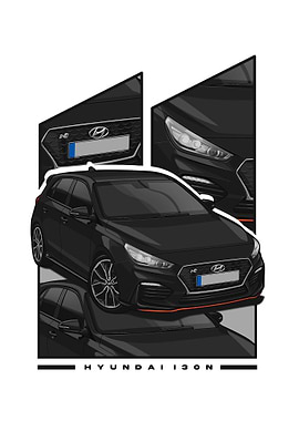 hyundai i30n black