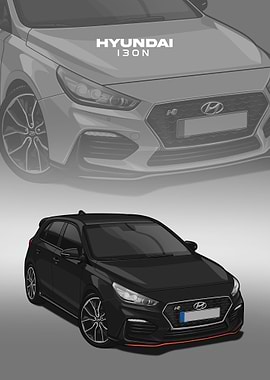 hyundai i30n black
