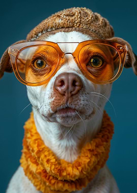 funny fashion dog