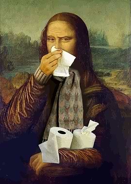 Mona Lisa Bathroom Meme