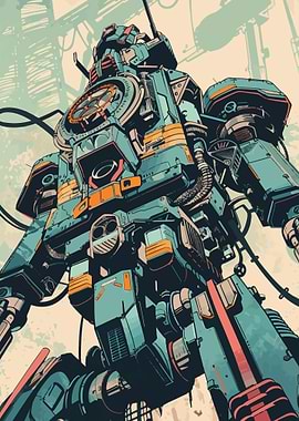 Retro Industry Robot