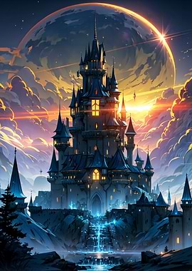 Fantasy Castle Scenery