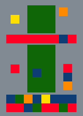 Bauhaus Style Geometric