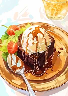 Anime style Dessert