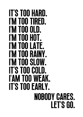 Nobody Cares
