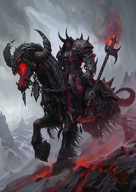 Knight On Demonic Steed
