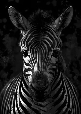 Zebra Shadows Stripes