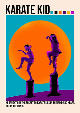 karate kid modern retro