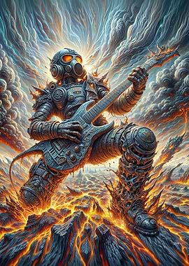 Apocaliptic guitar play