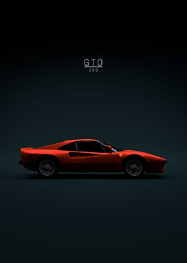 Ferrari 288 GTO 1984 Red