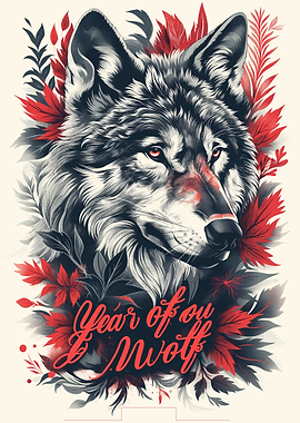 Autumn Wolf Guardian