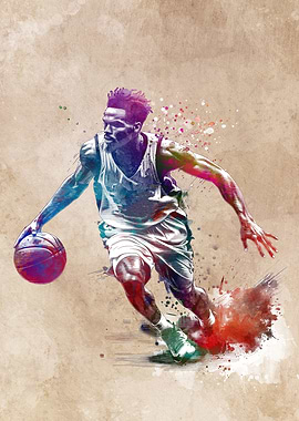 Basketball player sport
