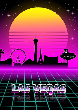 Las vegas synthwave