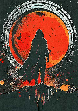 Red Moon And Black Cloak