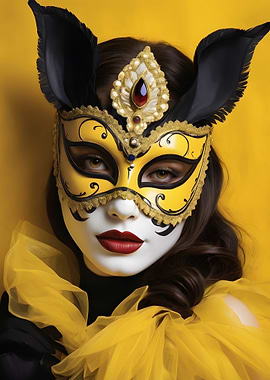 Woman Portrait Carnival 2