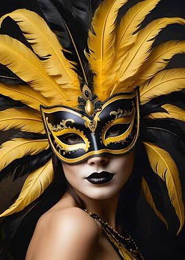 Woman Portrait Carnival