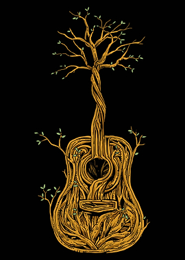 Tree of Life Guitar Player