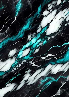 Black and White Marble