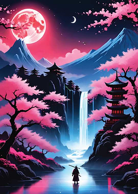 landscape neon japan