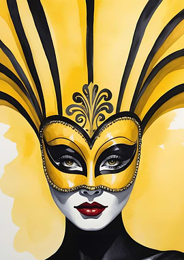 Woman Portrait Carnival 3