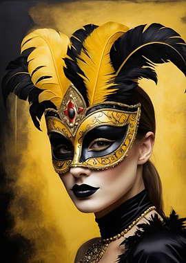 Woman Portrait Carnival 4