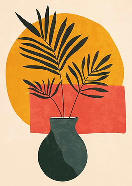 Abstract Flower Vase