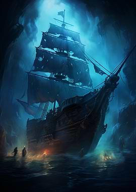 Fantasy Pirate Ship