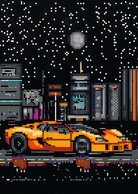 8Bit Lamborghini