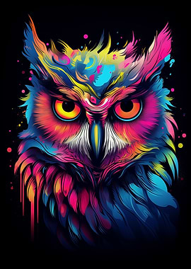 Neon Owl