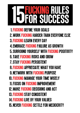 15 Rules For Success