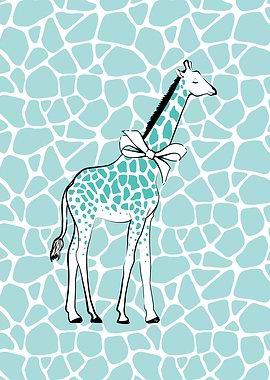 Blue Giraffe