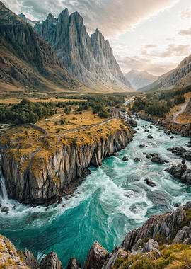 MEDIEVAL EPIC LANDSCAPE