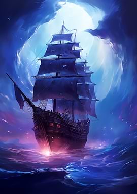 Fantasy Pirate Ship
